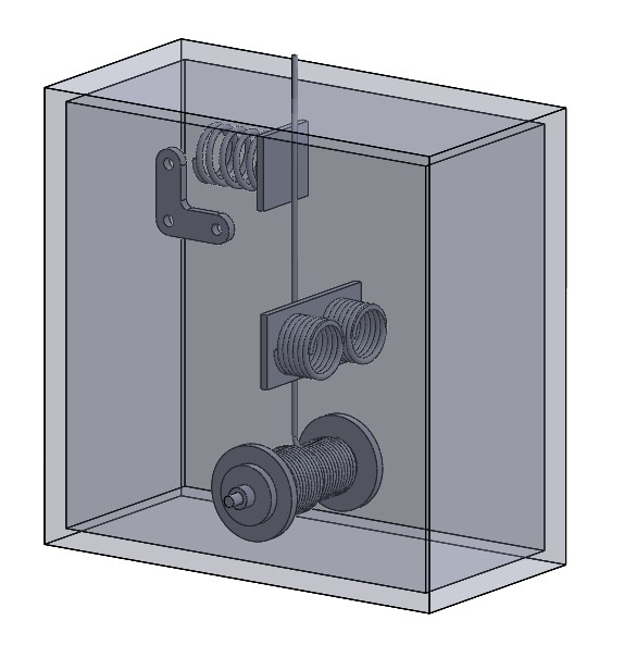 We then added the piston system.