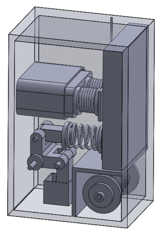 We then looked into the hard brake mechanism.