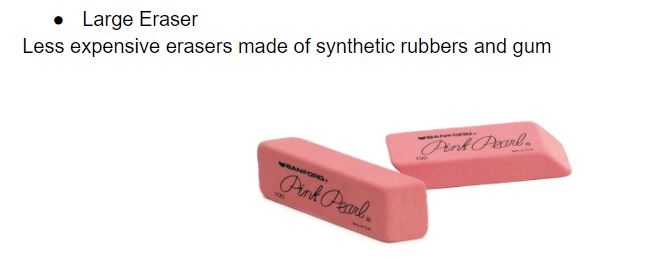 Erasers