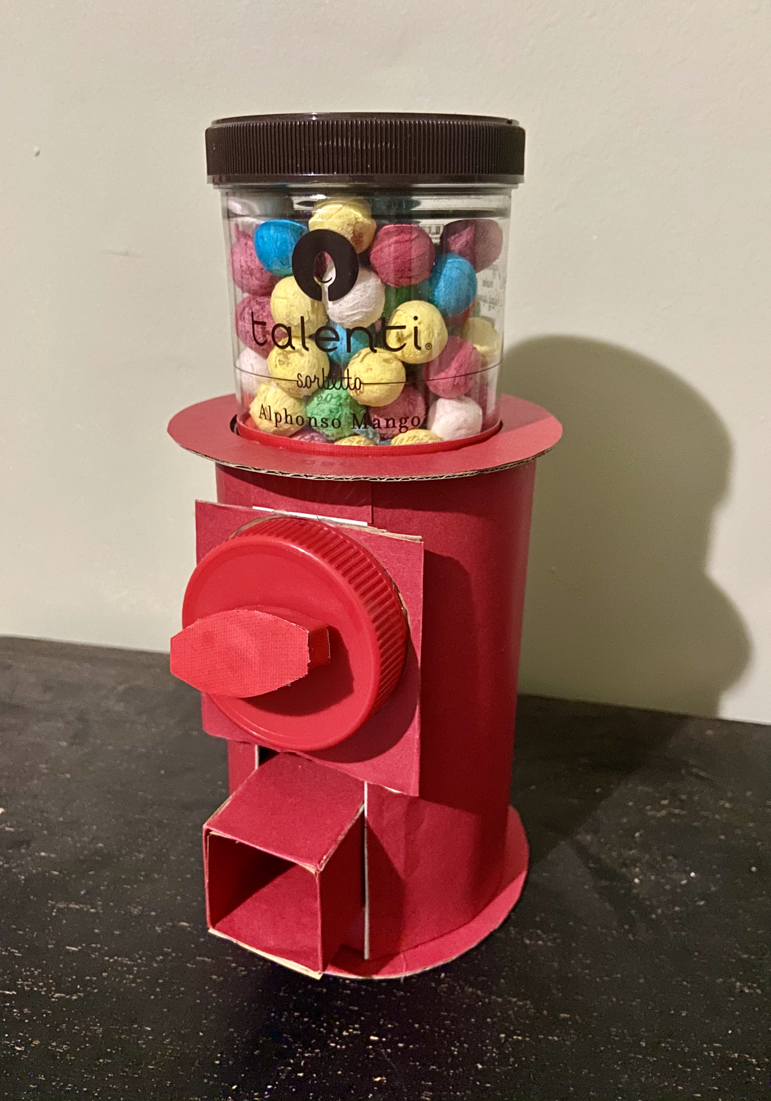 Completed Gumball Machine