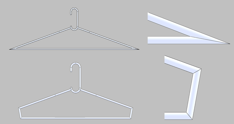 Hanger design change